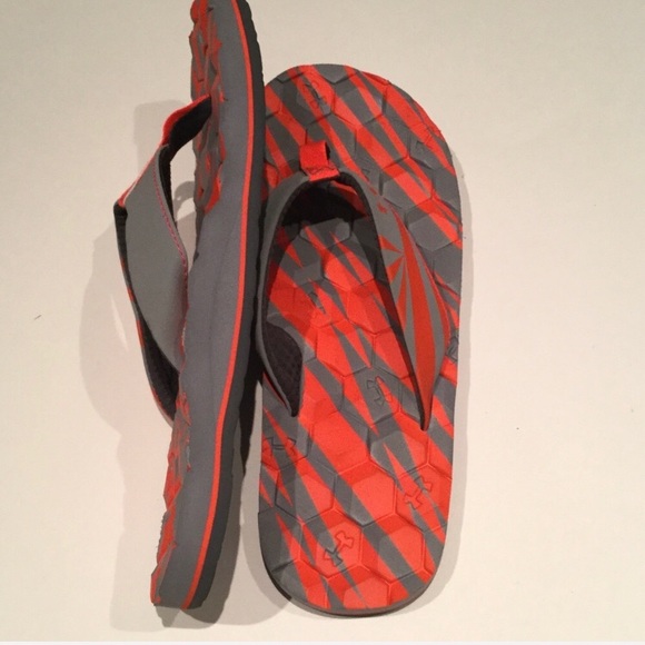 under armour youth flip flops